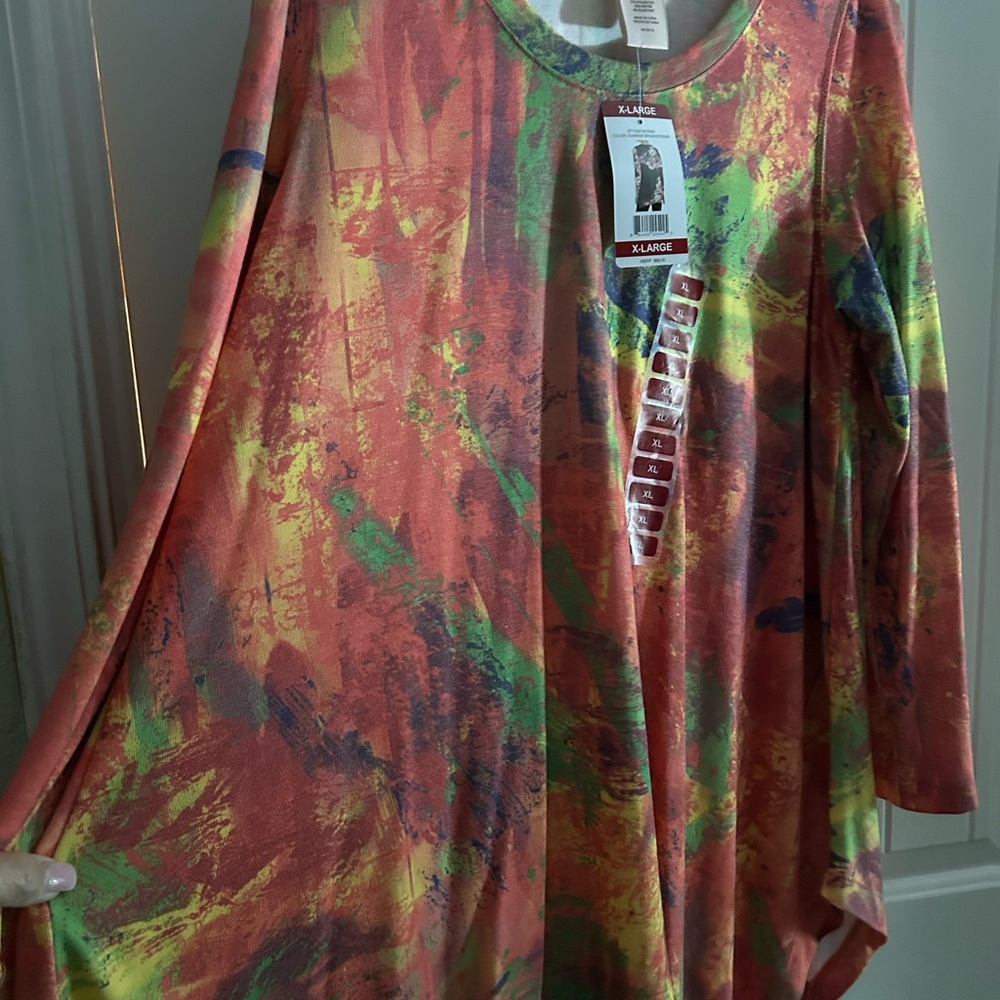 Philosophy Multicolor Artistic Tunic